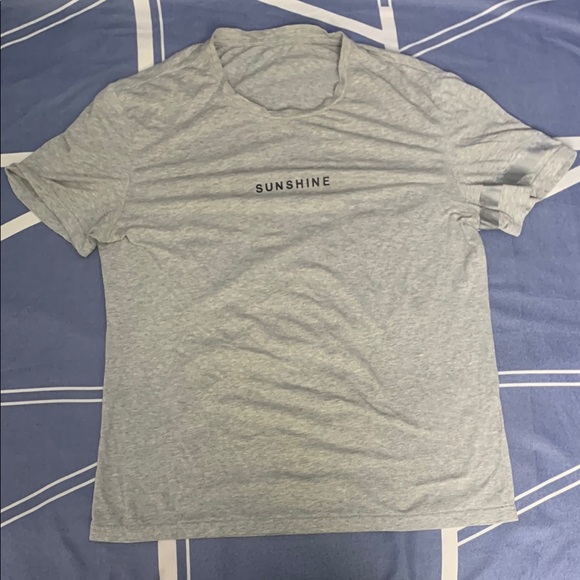 None Other - Gray Short Sleeve Tee